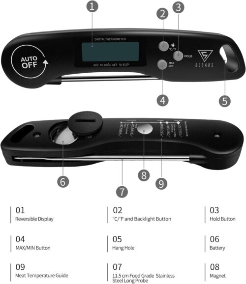 DOQAUS Digital Meat Thermometer - Image 4