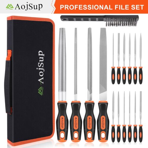 AojSup 17Pcs Metal File Set - Image 4