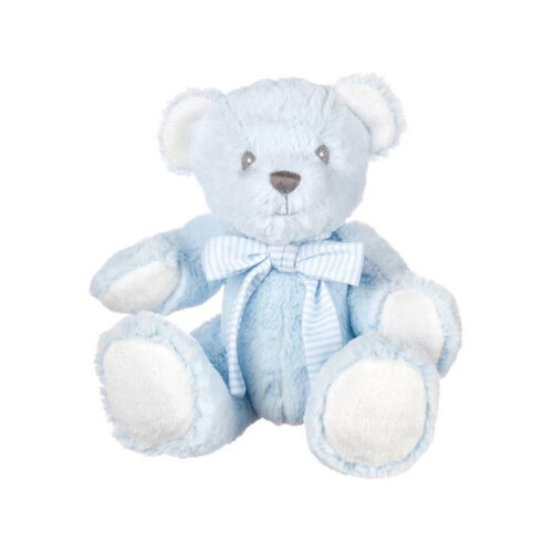 Hug-A-Boo Blue Bear With Rattle